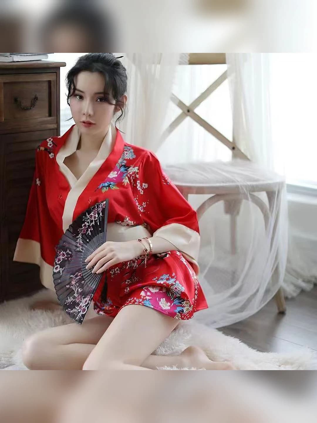 Red [robe + belt + t]