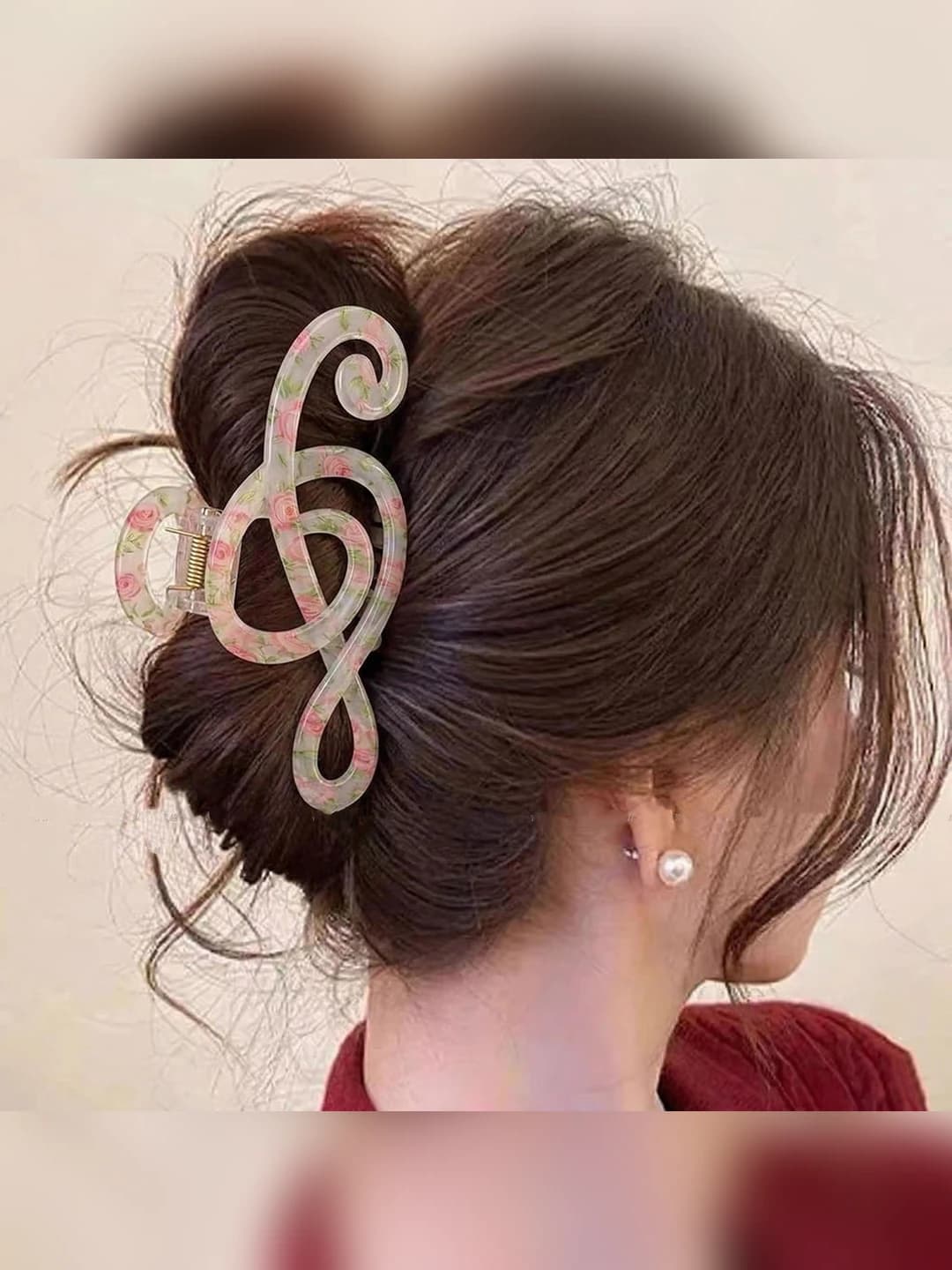 1# Floral clip 13cm