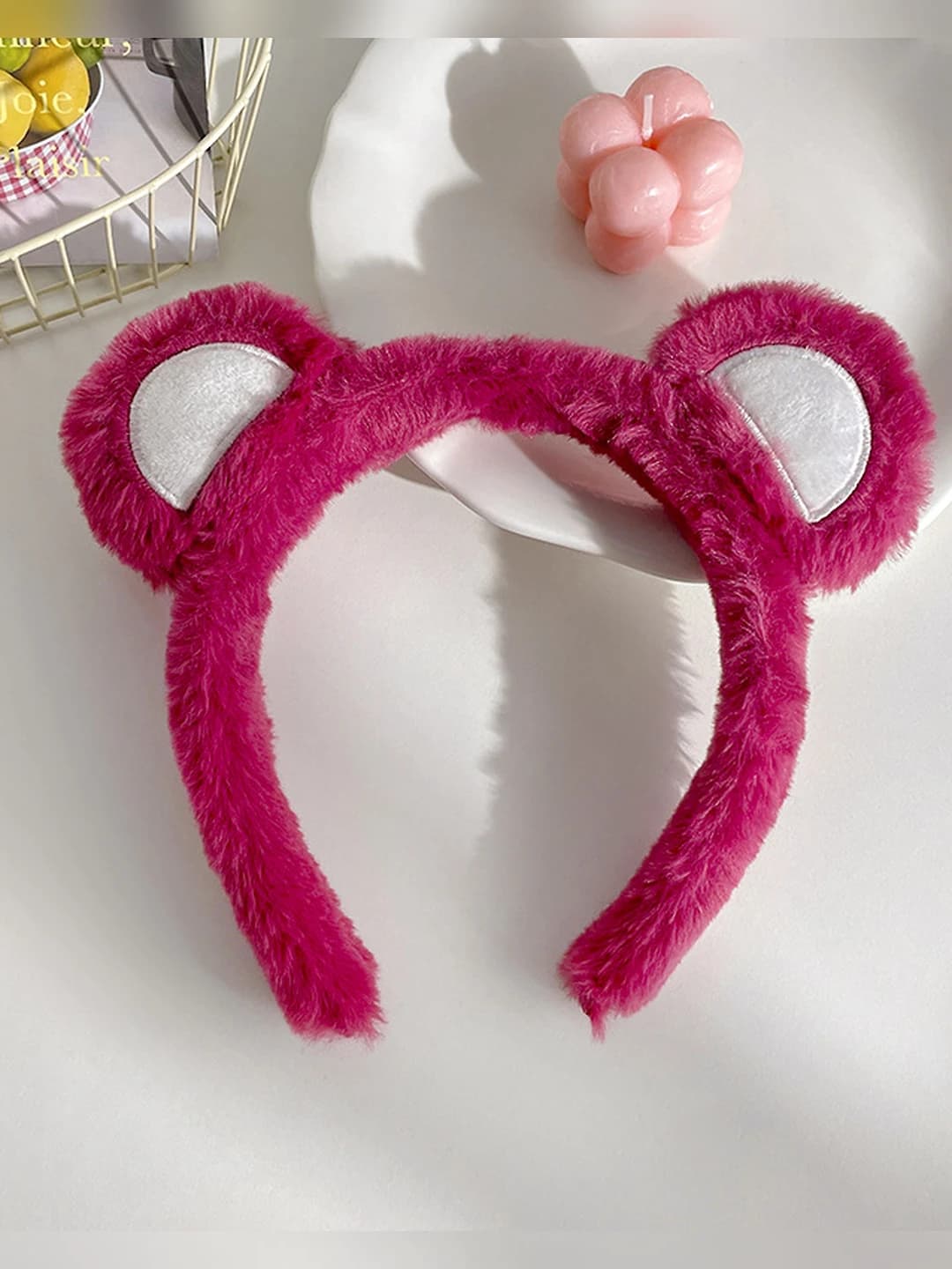 1# Rose red headband