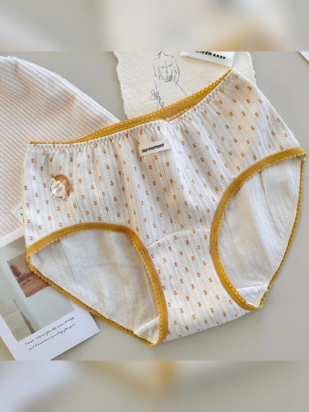 Yellow small floral