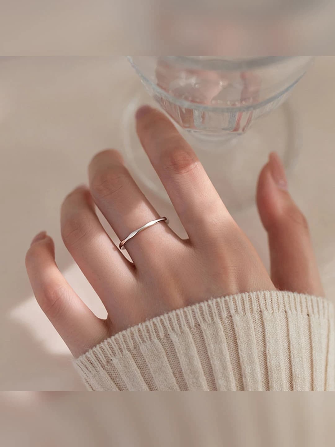 Irregular wave ring
