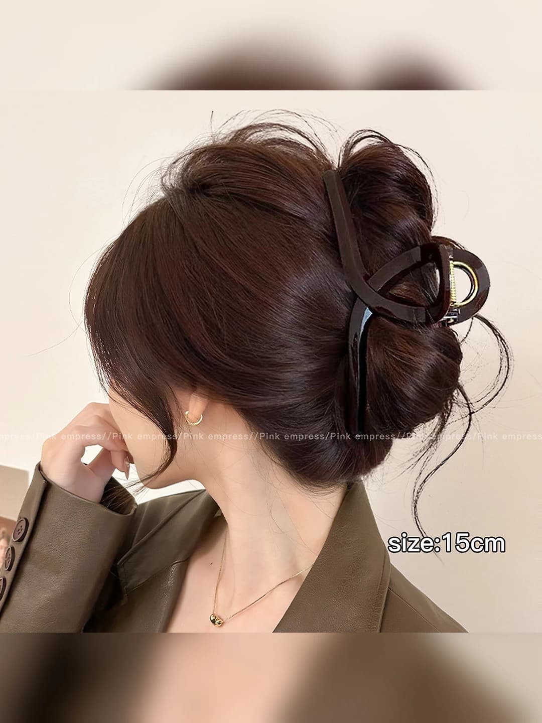 4# Chocolate brown 15 cm