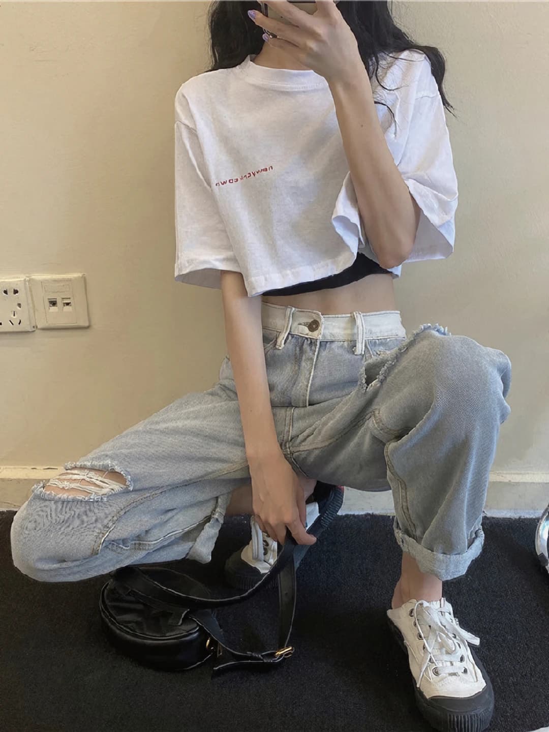White T-shirt, 1 pc