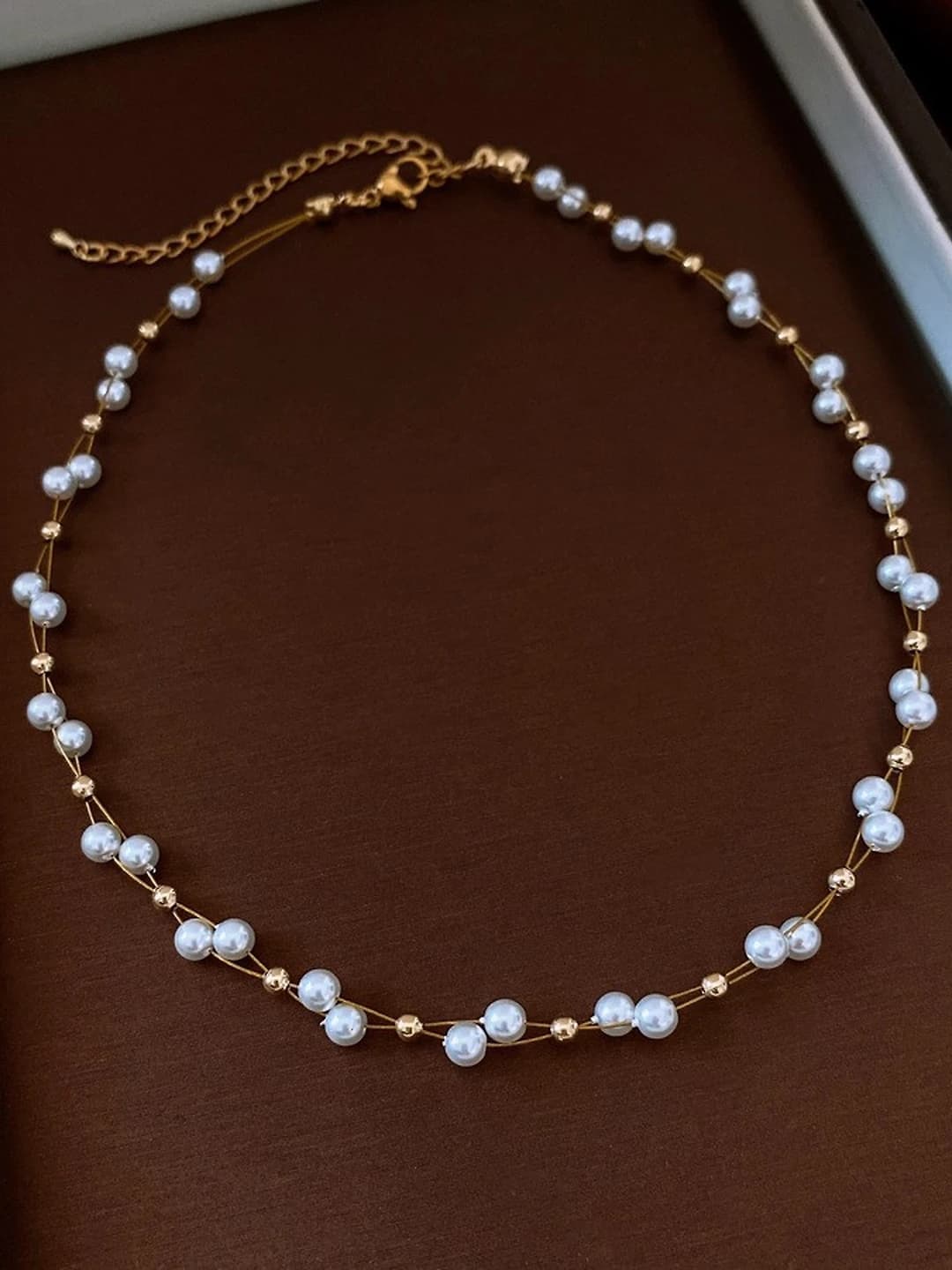 Necklace, gold