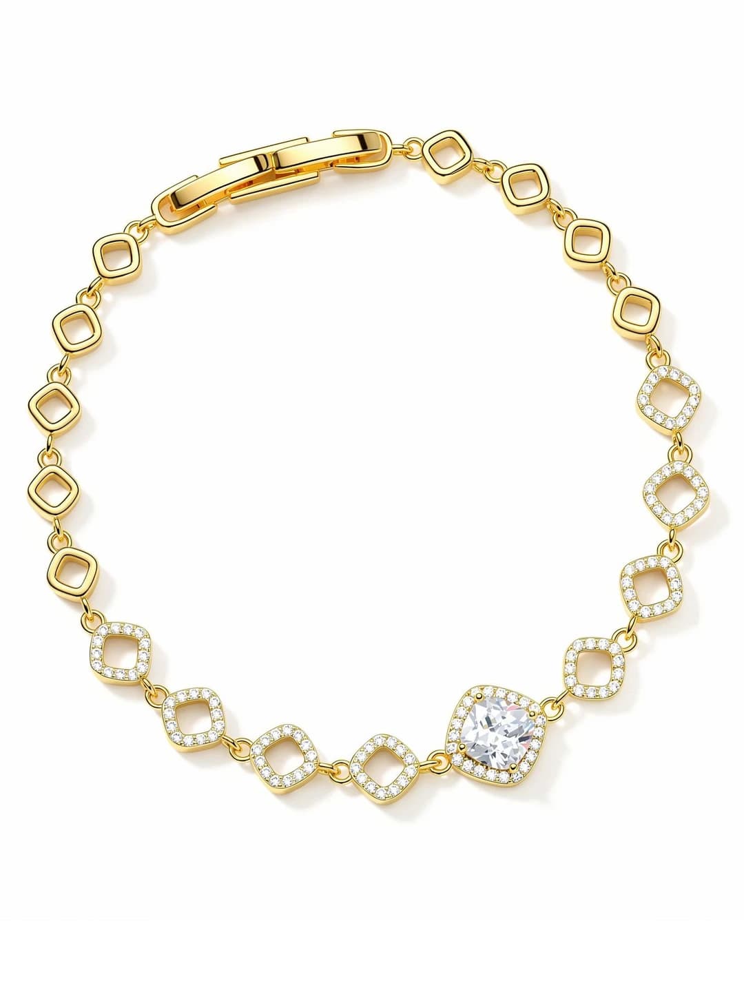 Women's minimalist bracelet, light luxury style