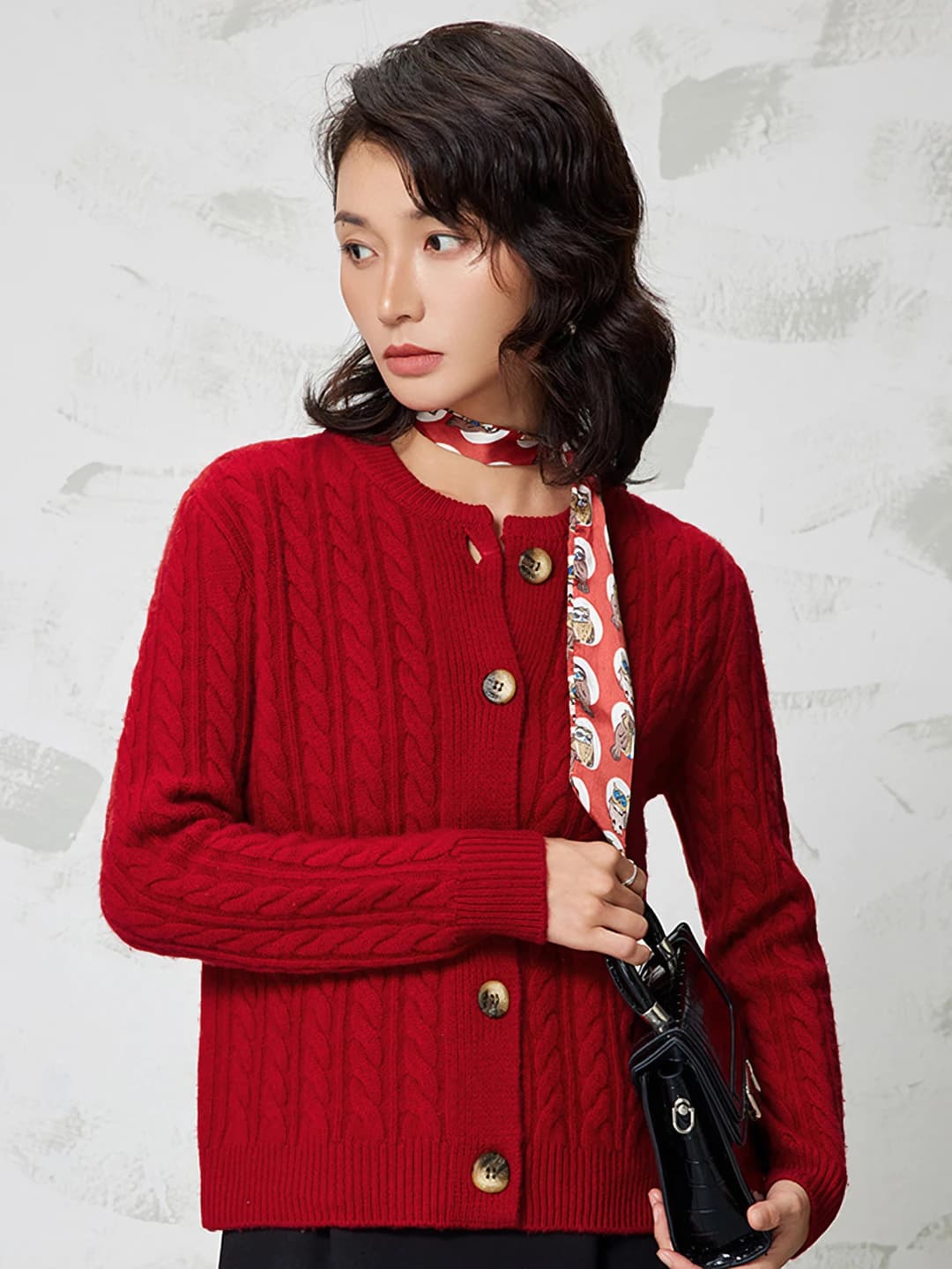 Raffia red