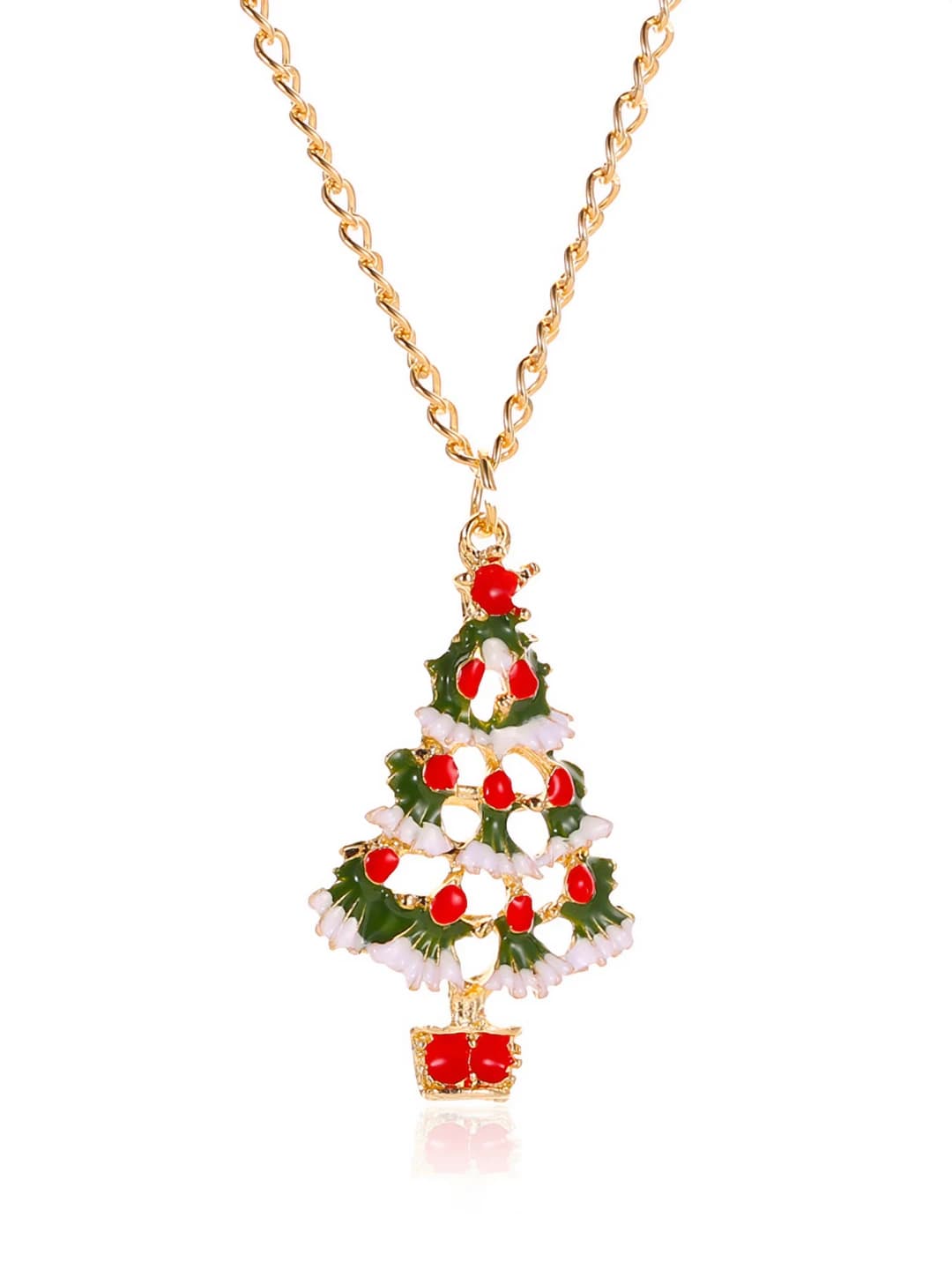 KC gold necklace 7633
