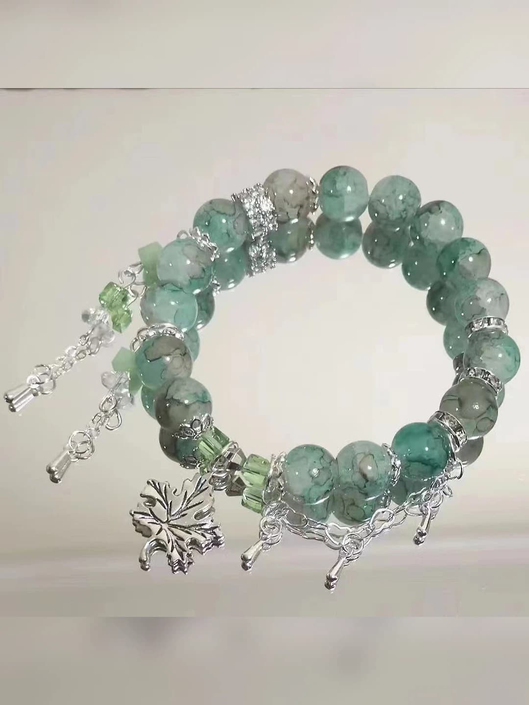 Teal bracelet