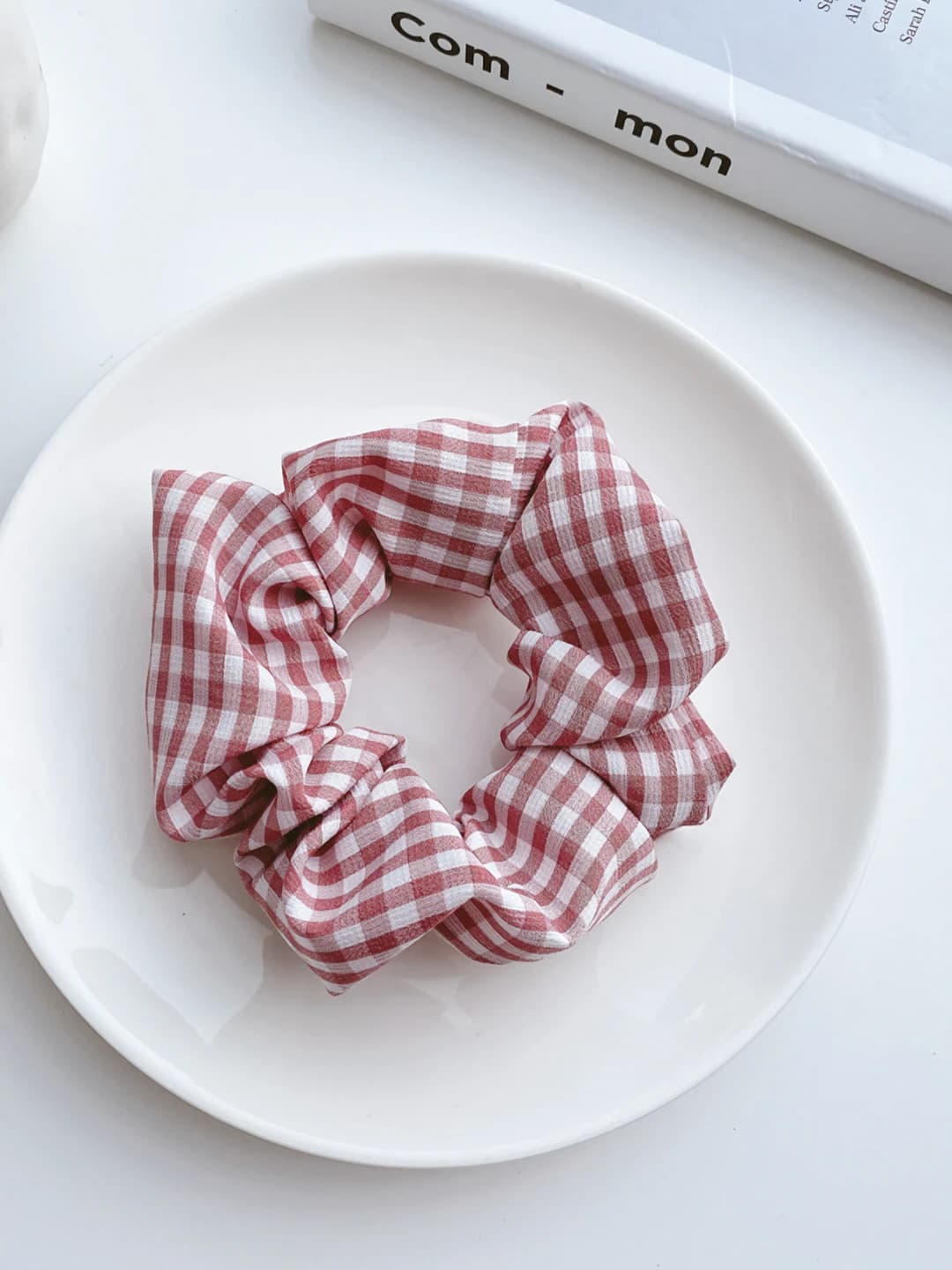 13# Bean pink - small plaid