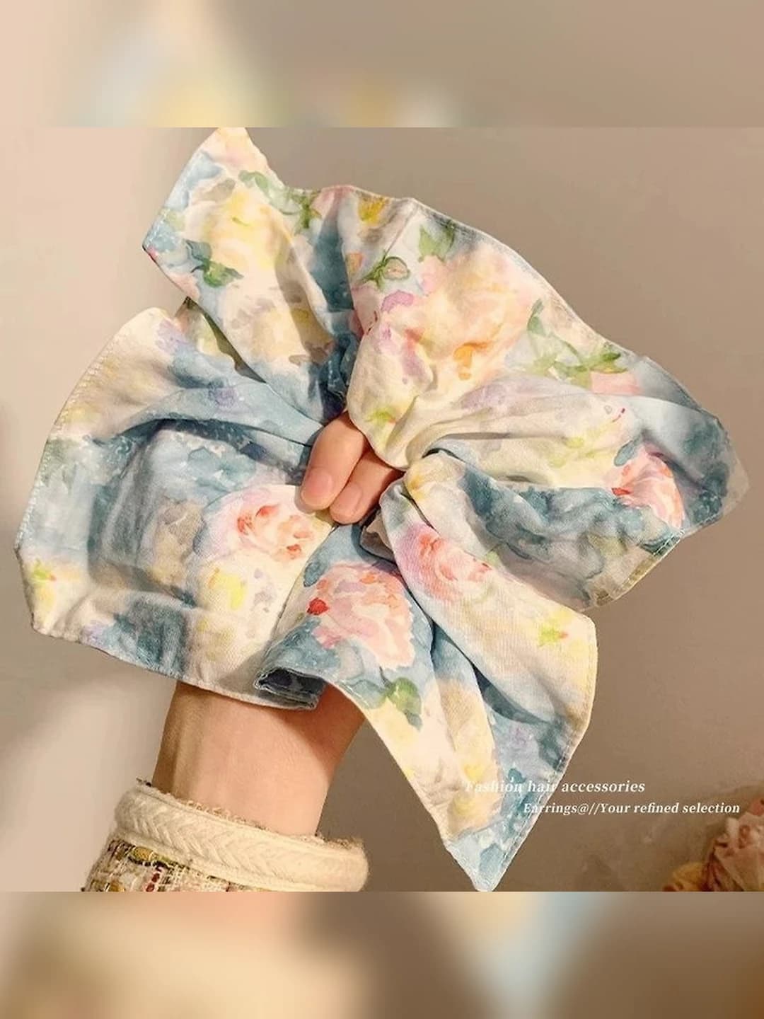 Floral clip - 22cm
