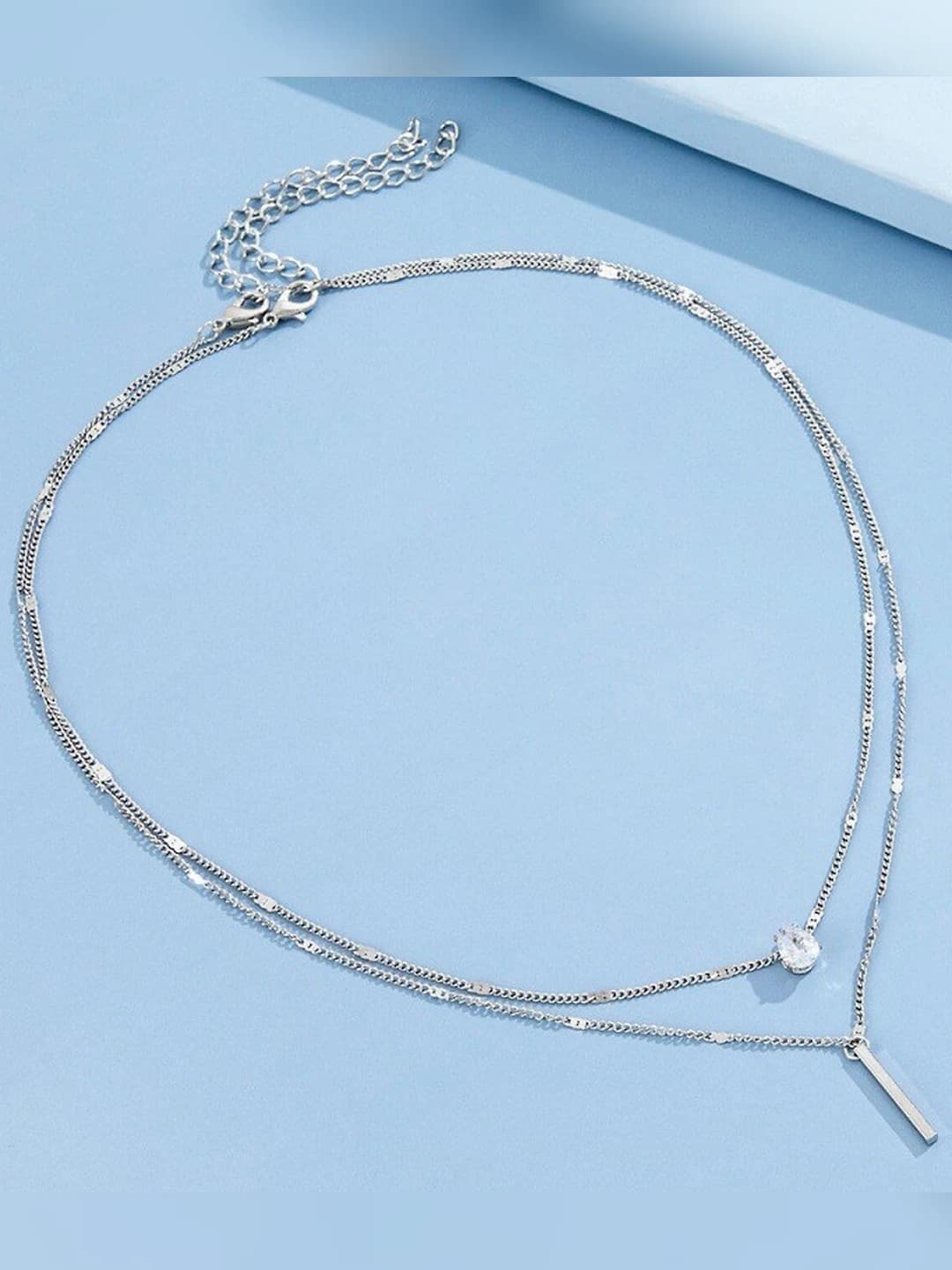 Silver, diamond, double