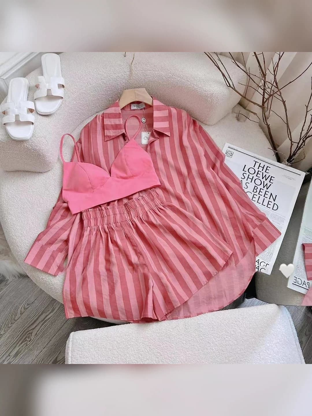 0.5" thin strap, pink, 1 pc