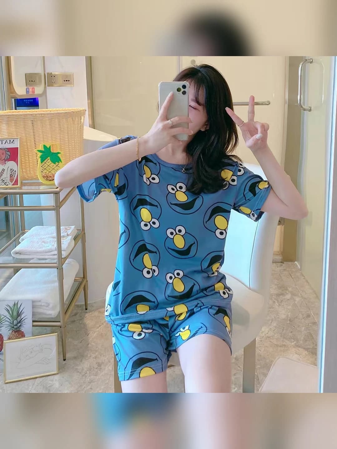 Qisqa yengli ko'k Baraz