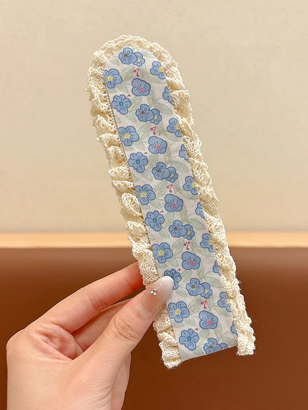 3# Blue small floral - 34*5 cm