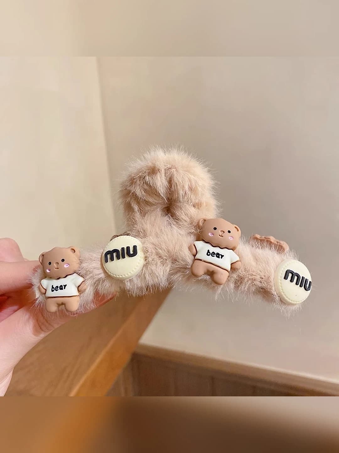 48# Khaki bear letters