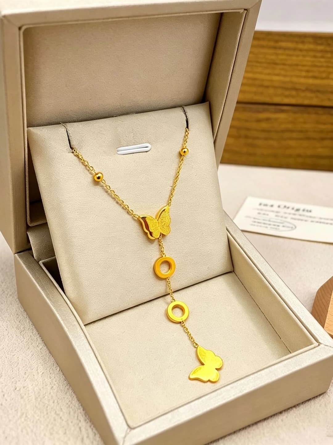 Gold butterfly