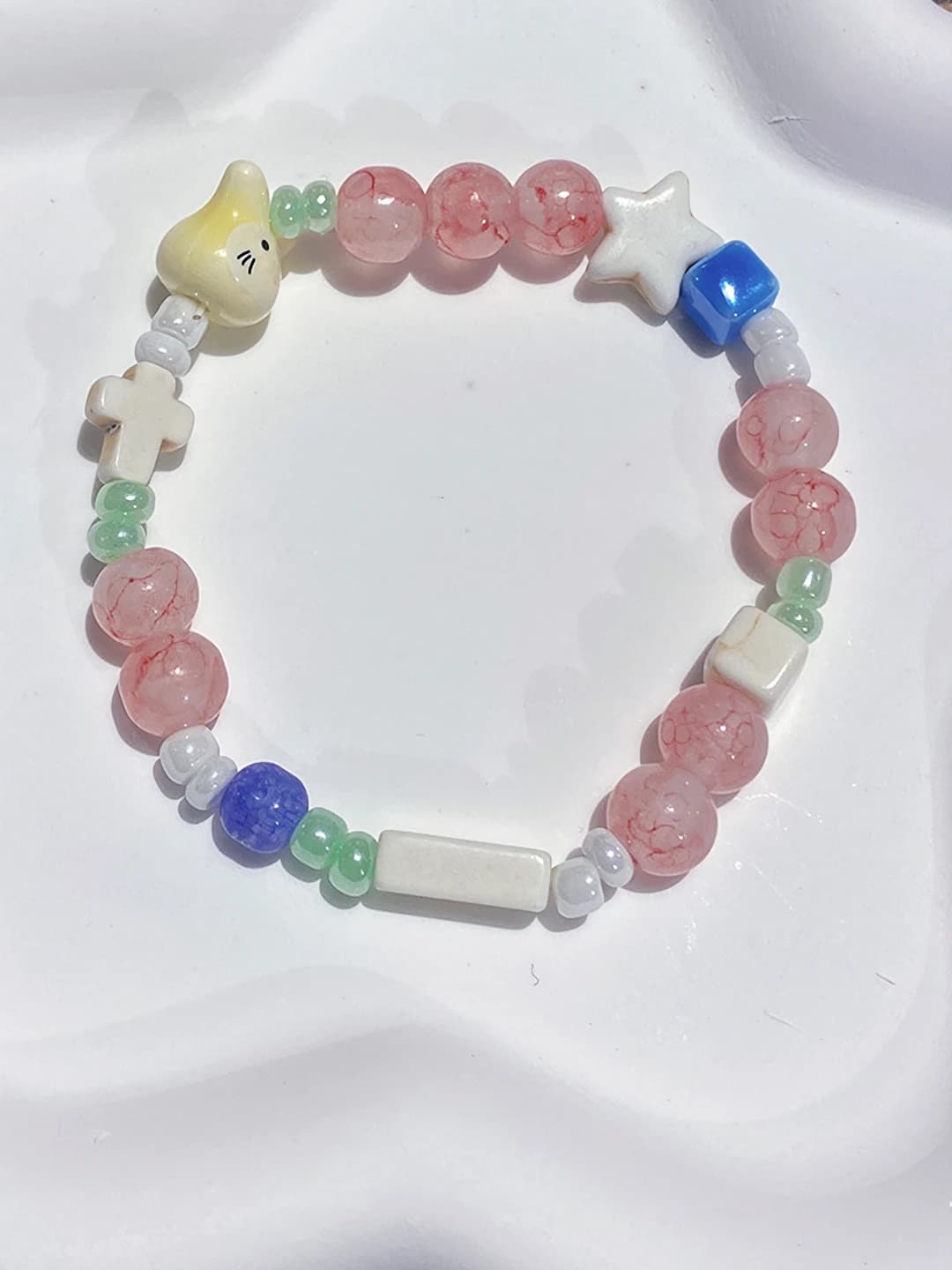 Yellow Cat Ceramic Bracelet (Bag)