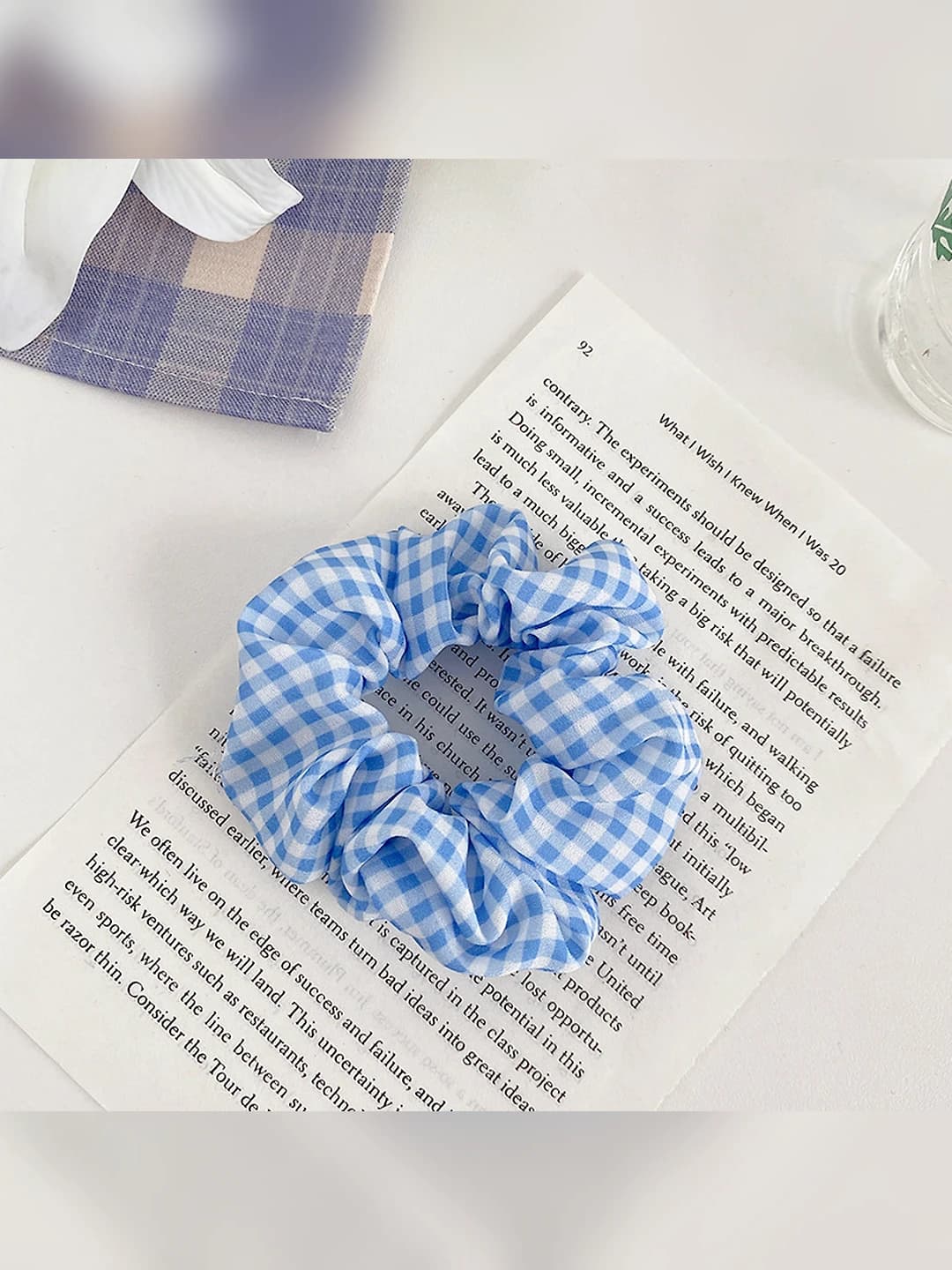 5# Light blue plaid