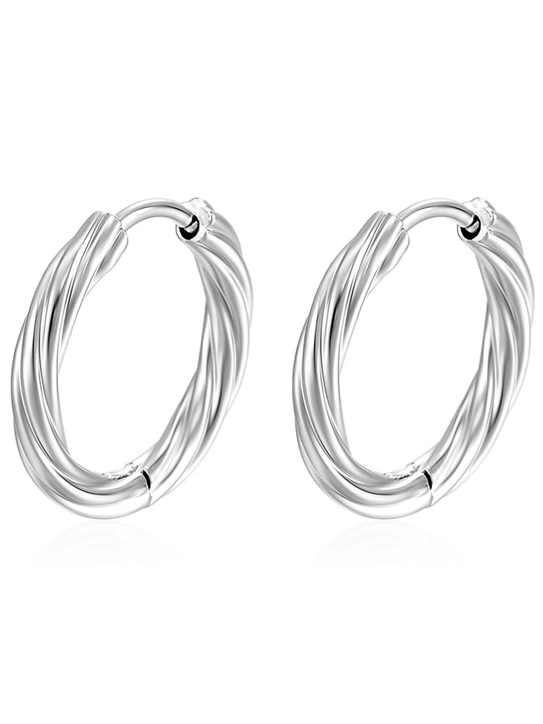Цветочные серьги 2.5*12 стальной MS-575