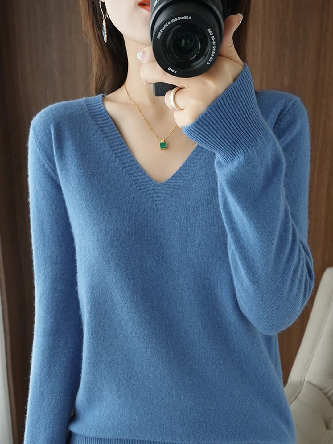 Hazy blue
