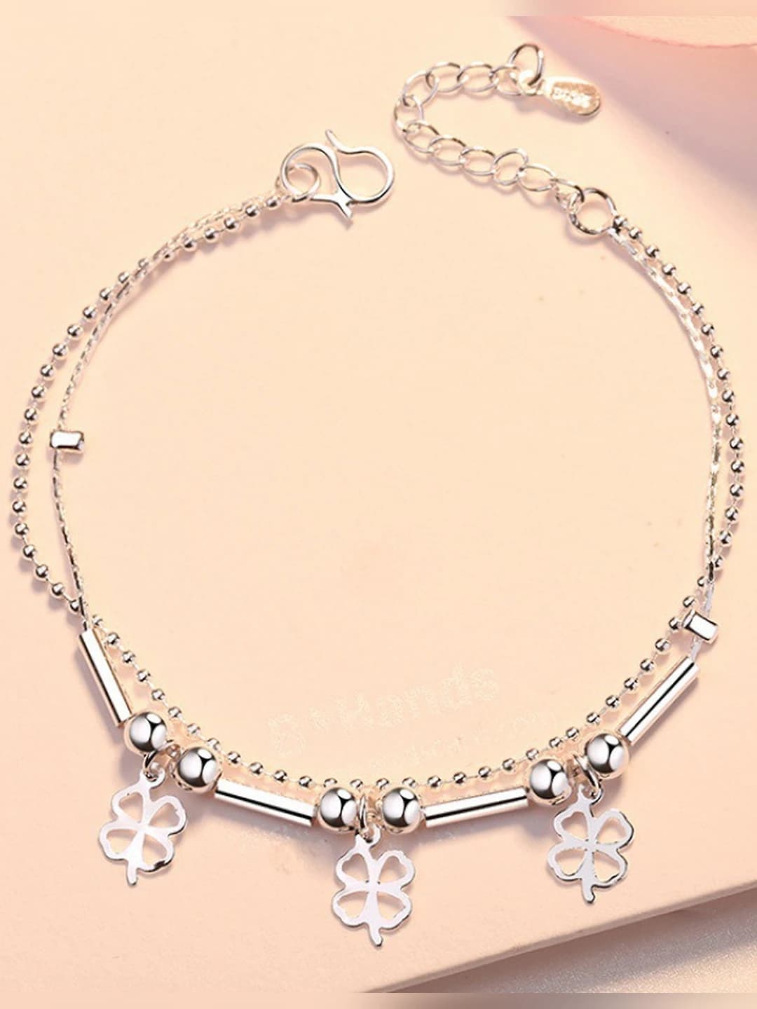 Three clover bracelet