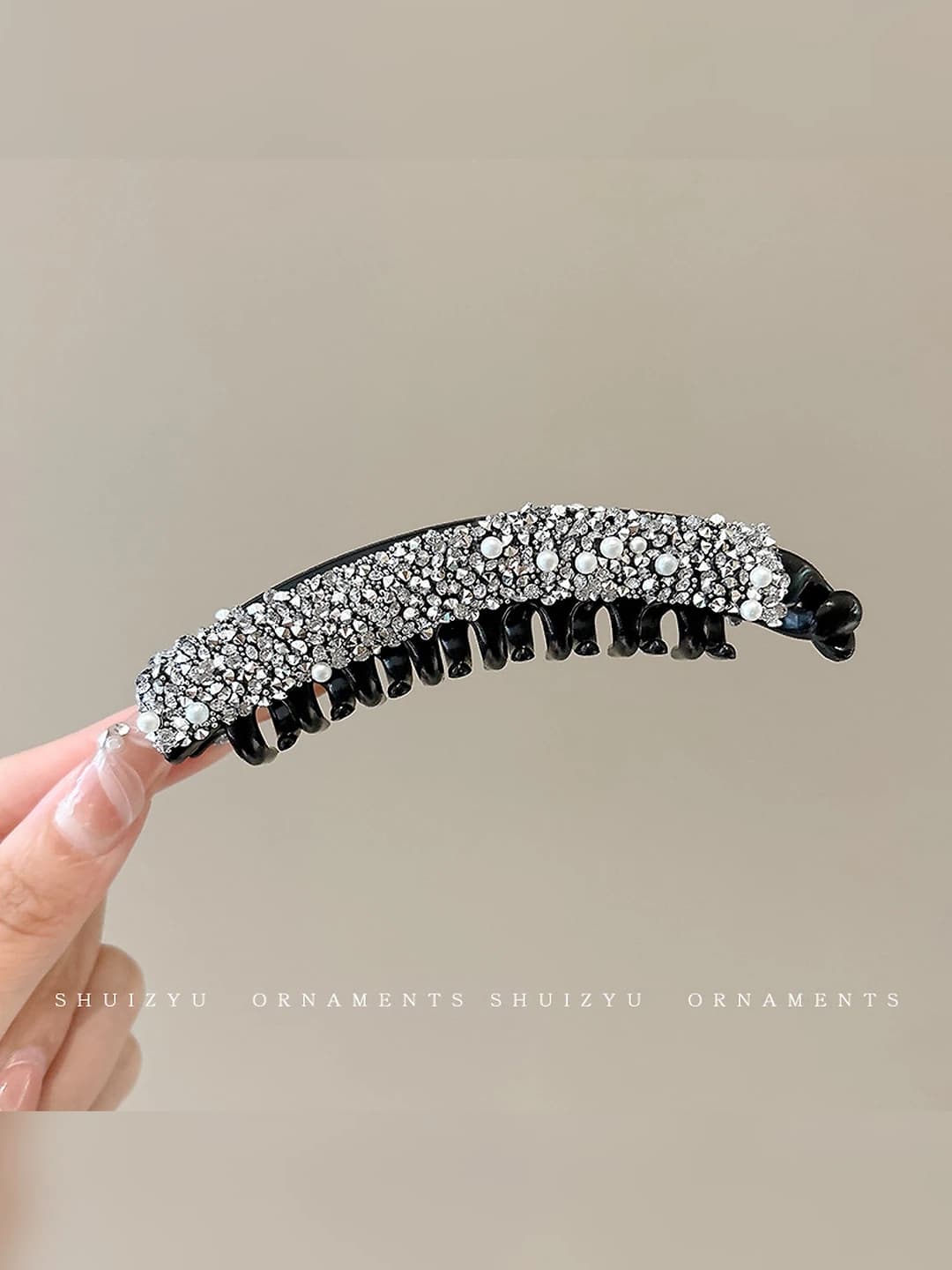 Oq marvarid olmos, 10.5 cm