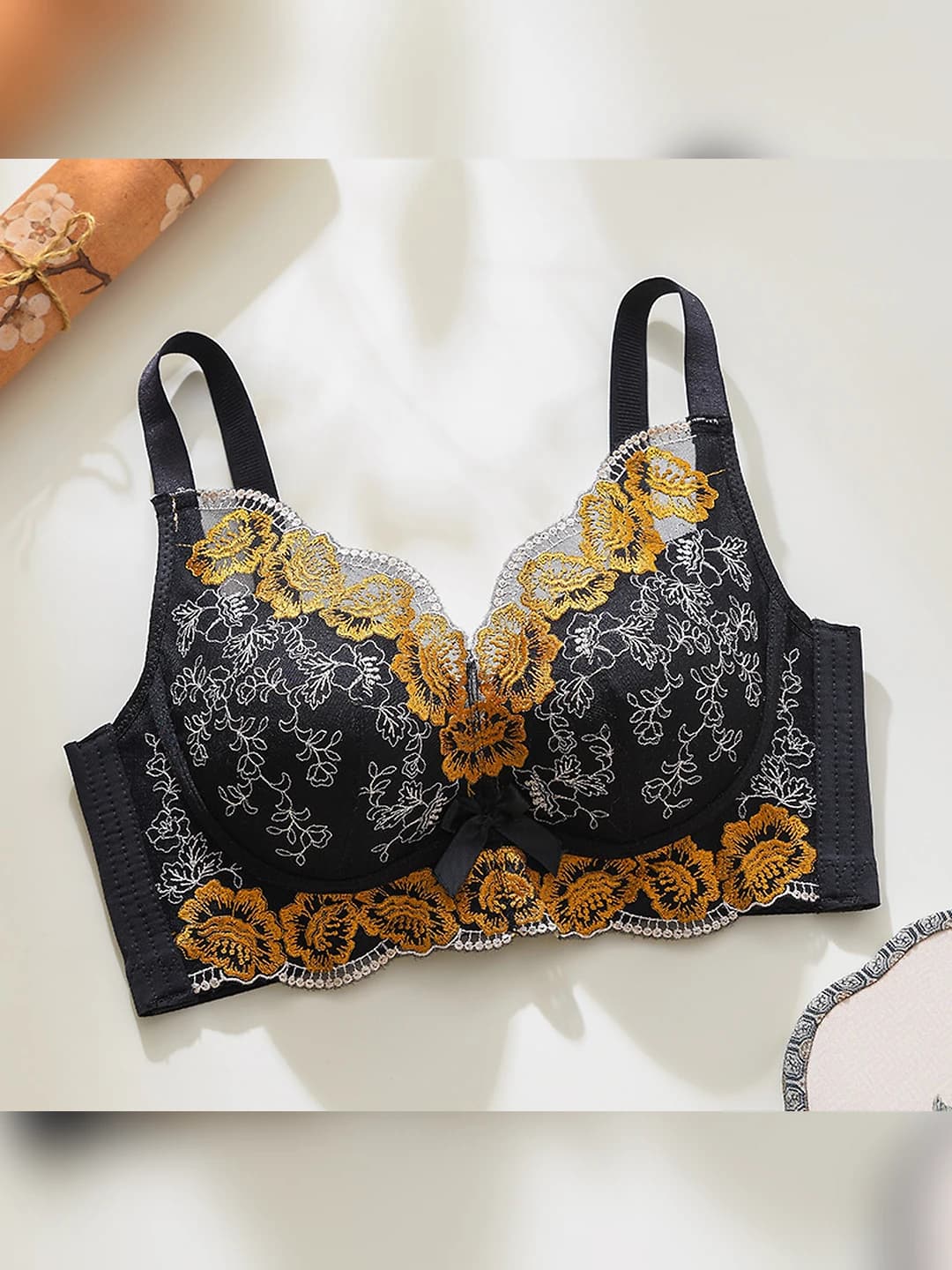 Black, single piece