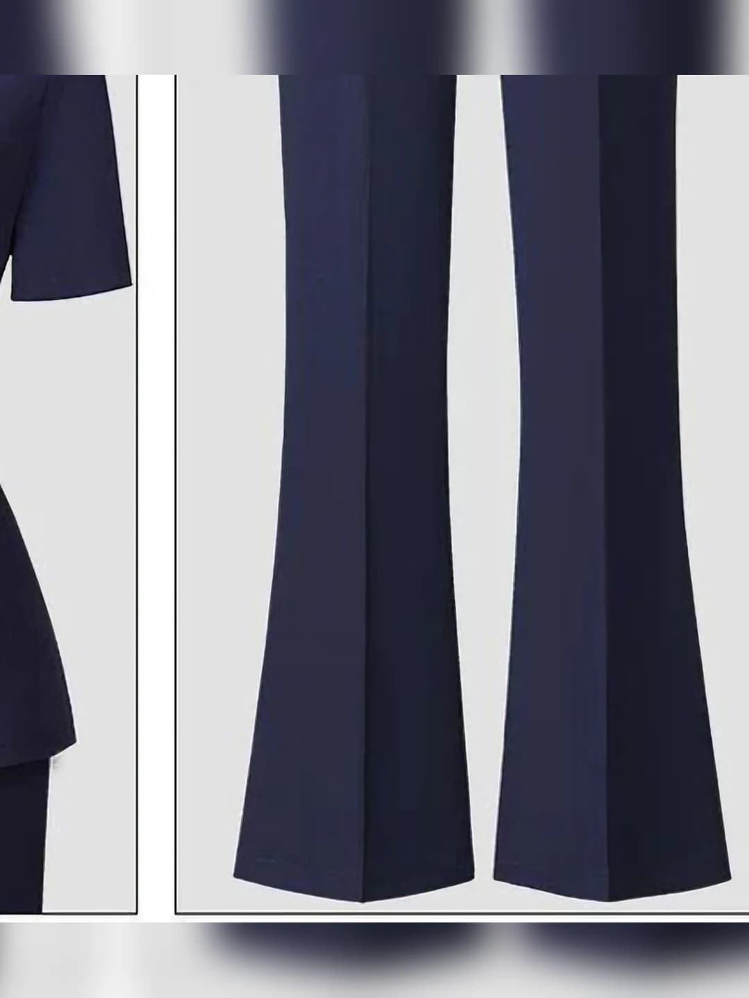 To'q ko'k bootcut shim