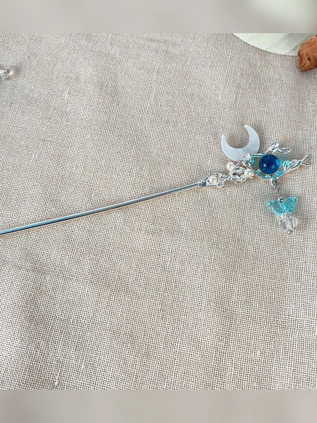 Crescent Moon Hair Pin