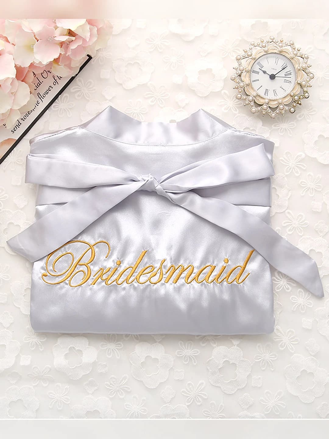 Silver-grey (Bridesmaid)