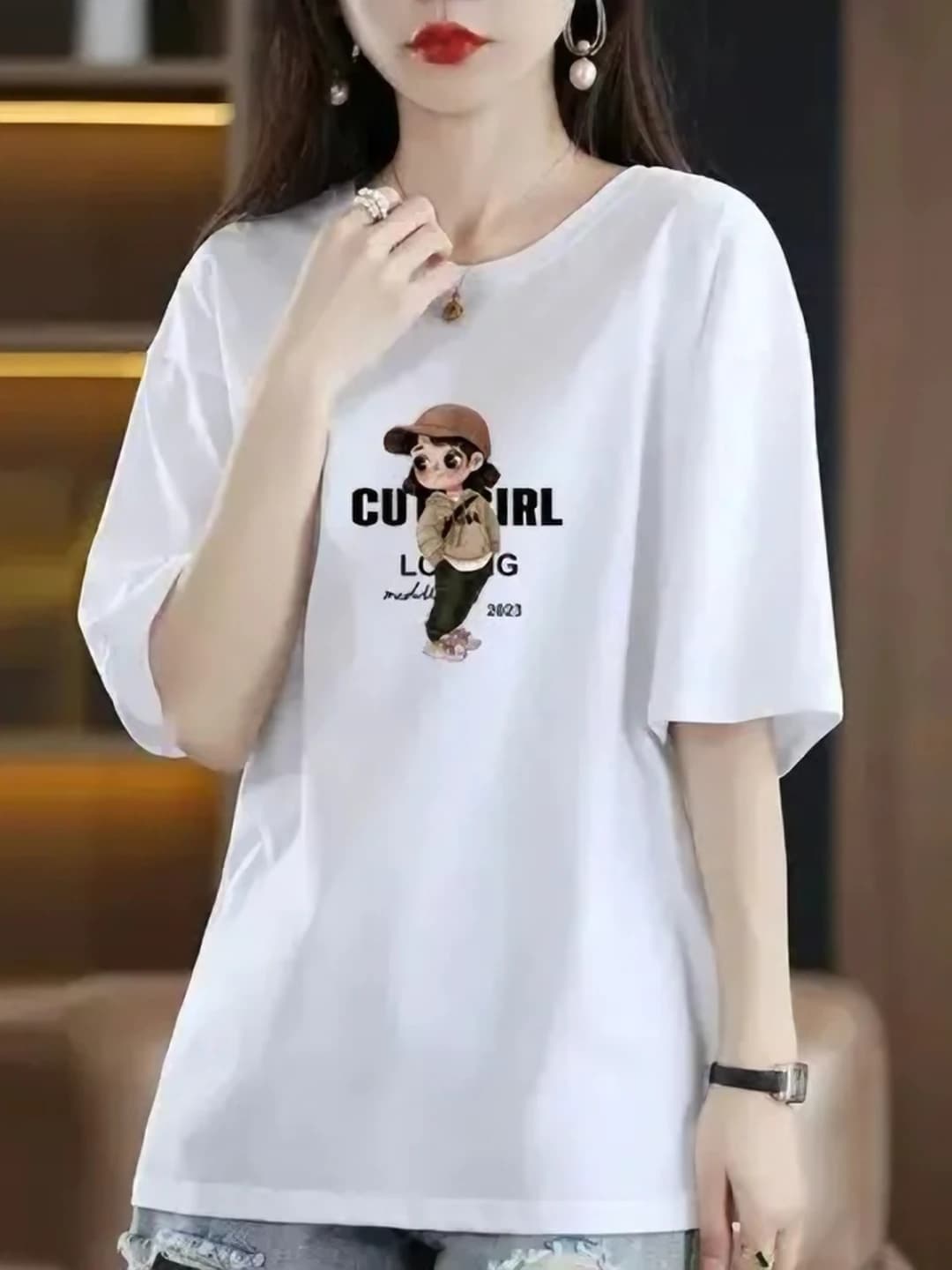 White T-shirt