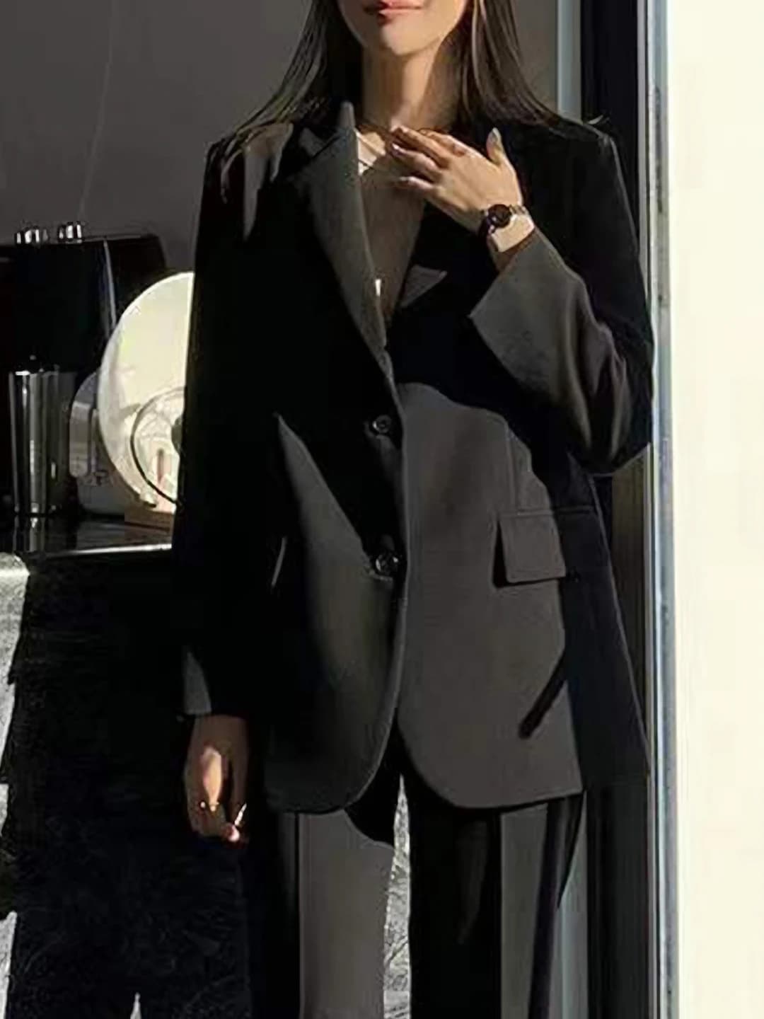 Qora kostum (faqat jaket)