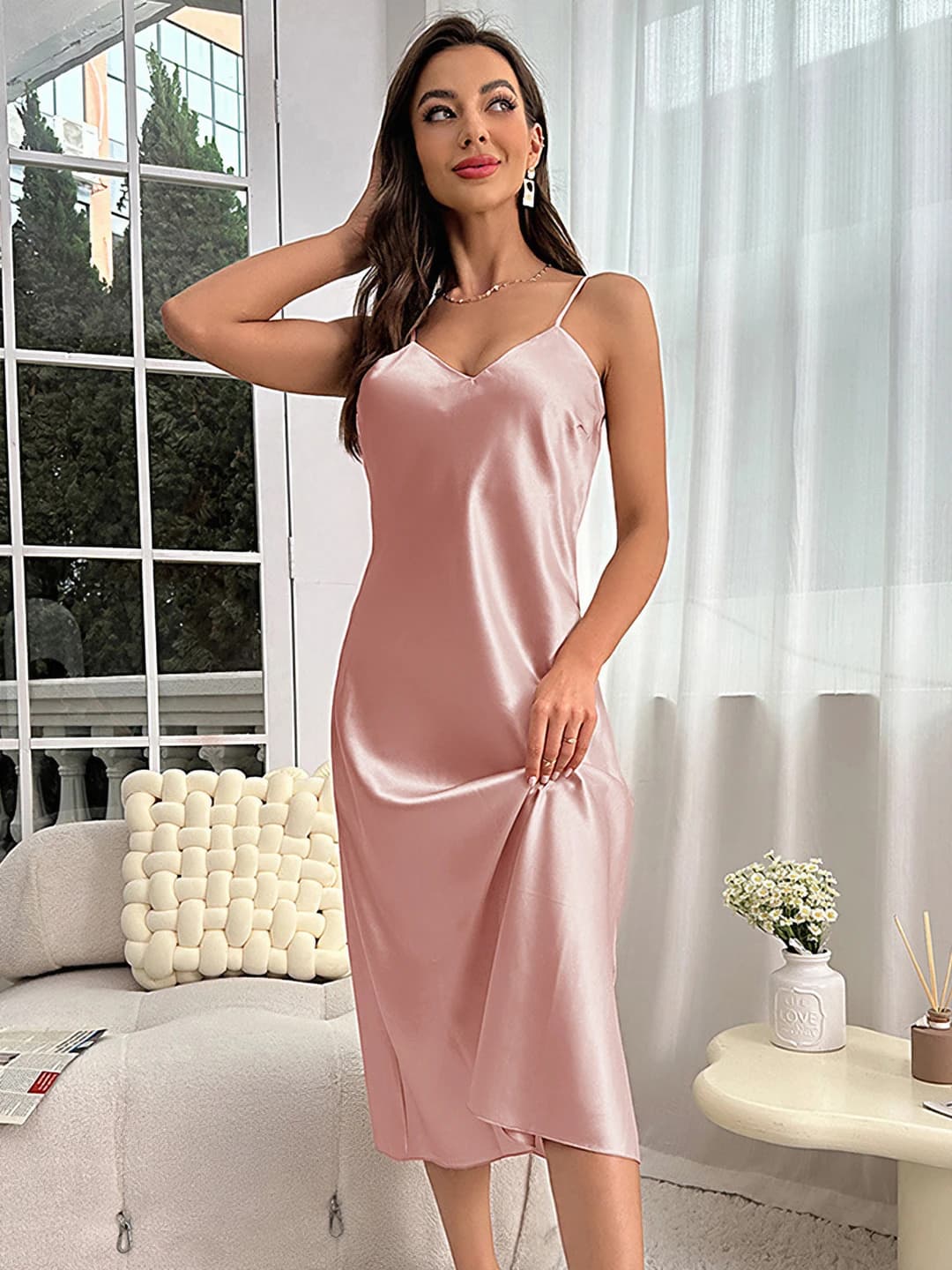 0.5" thin strap, pink, 1 pc