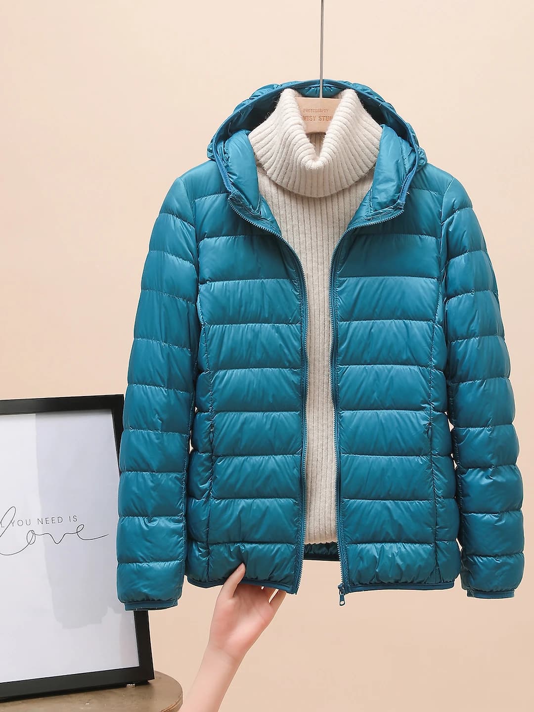 Lake blue (hooded)