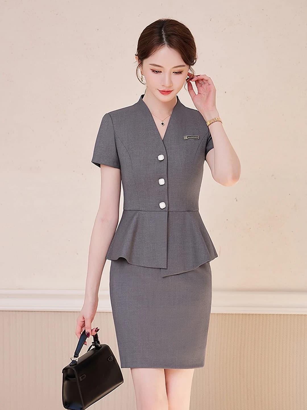 Light gray pants