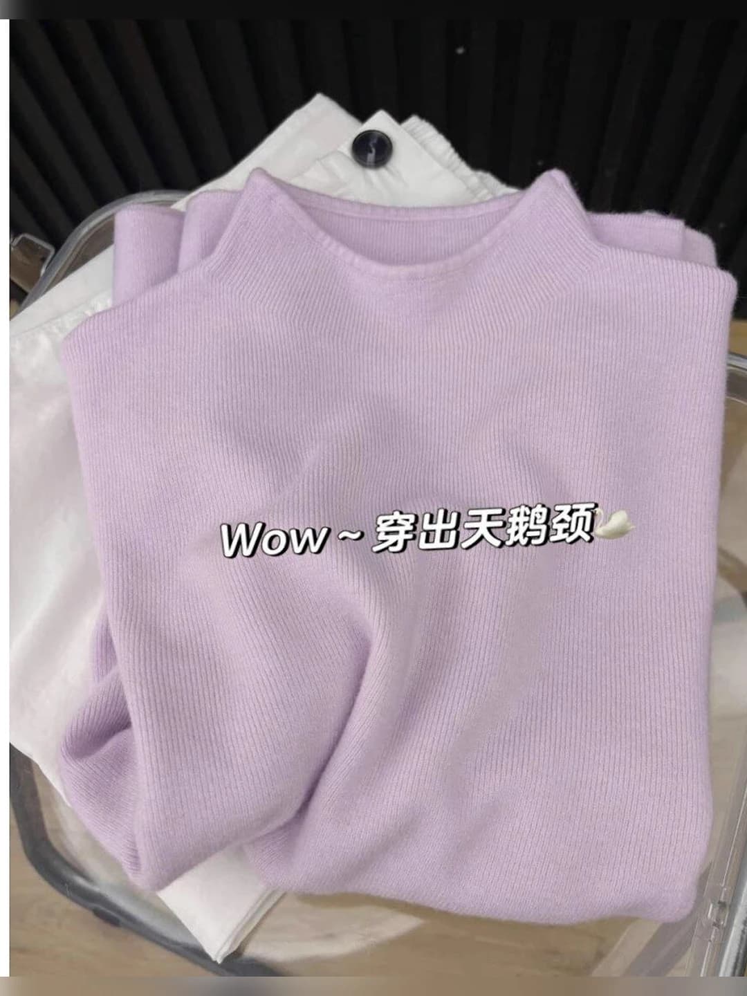 Light purple + sunflower fur collar