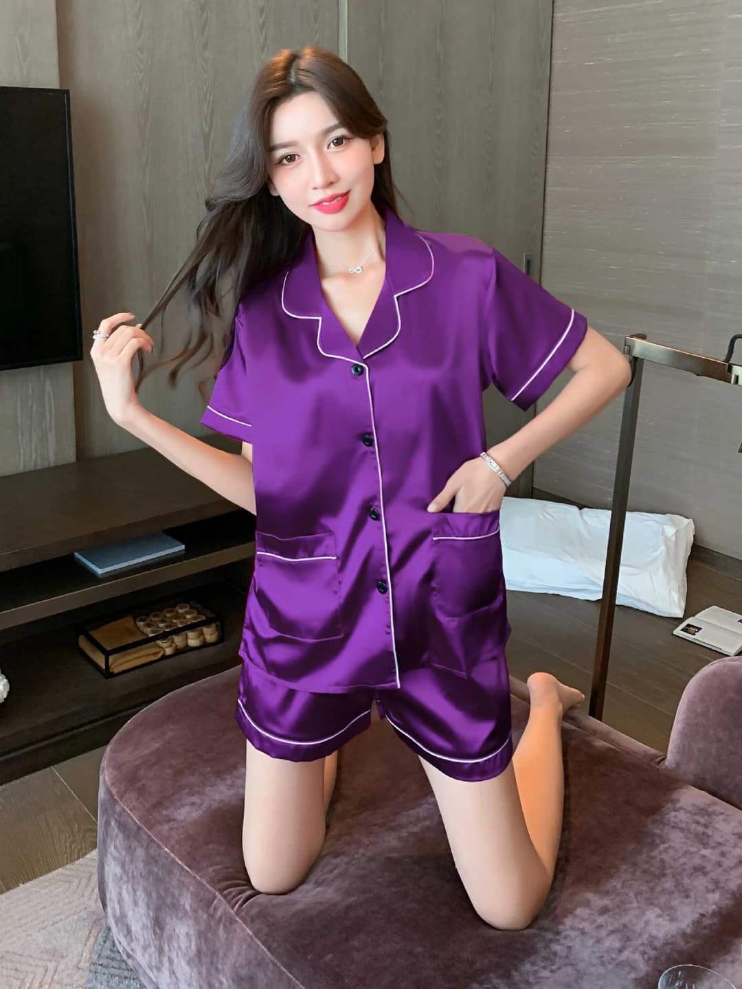 928# double pocket purple