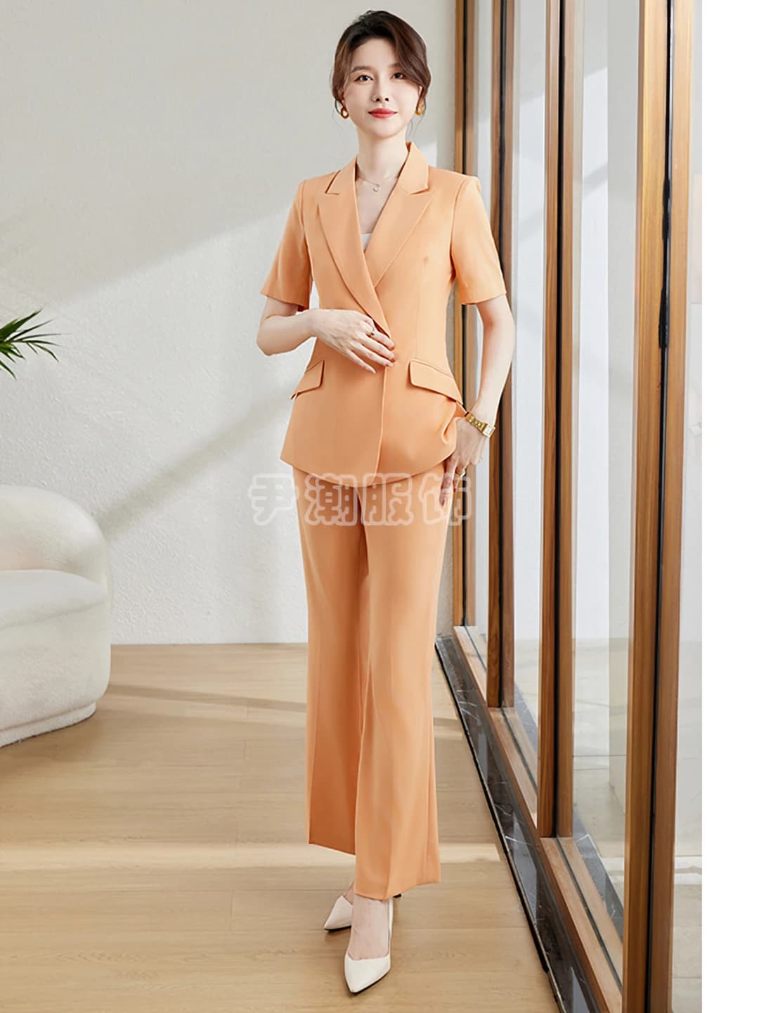 Orange pants