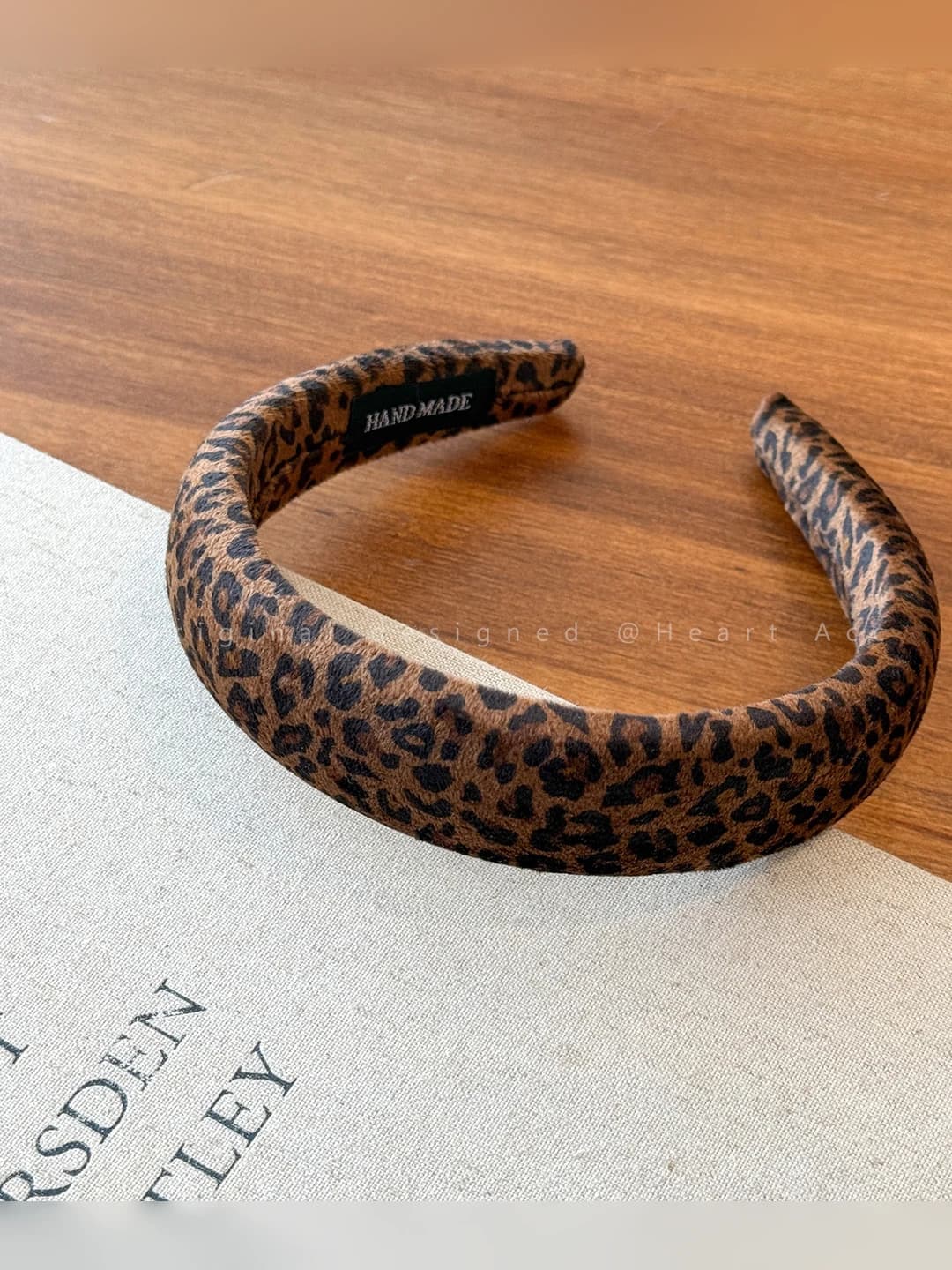 Leopard hair tie 3cm - premium