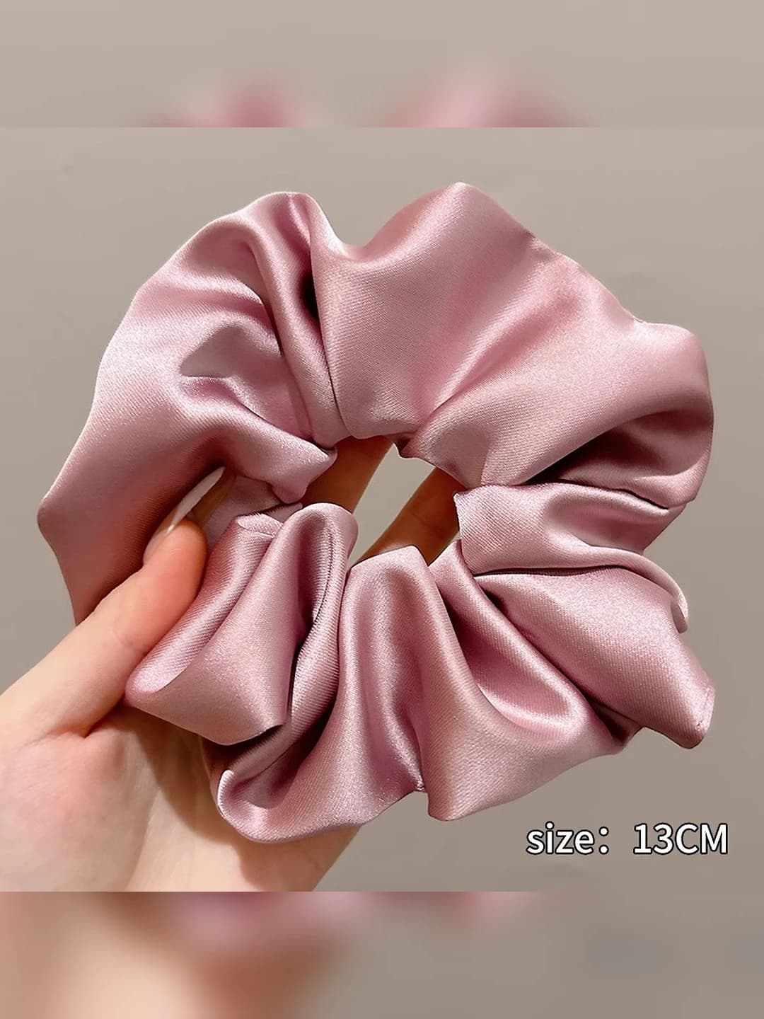 Large, pink