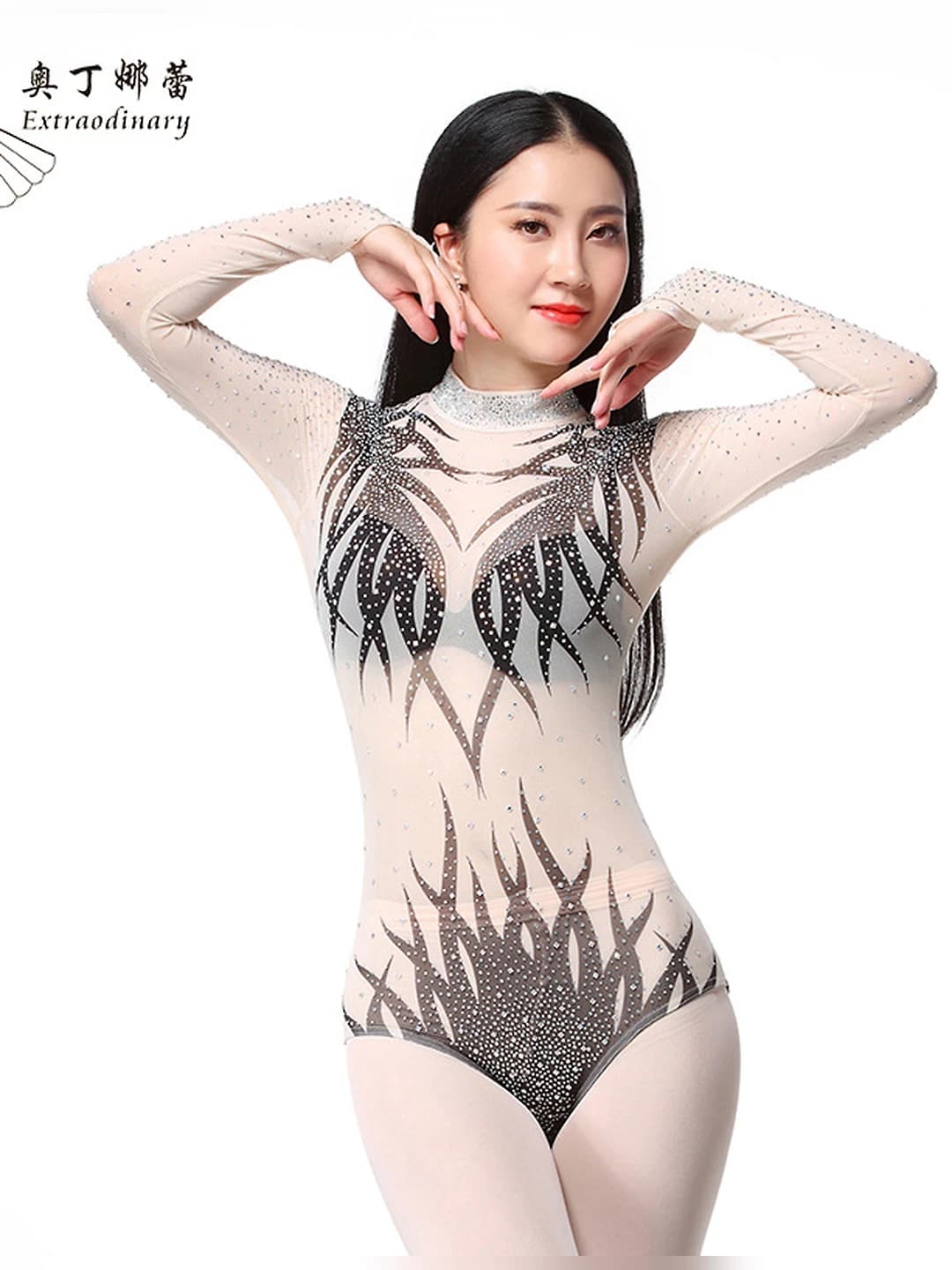 L01643 Black/Apricot