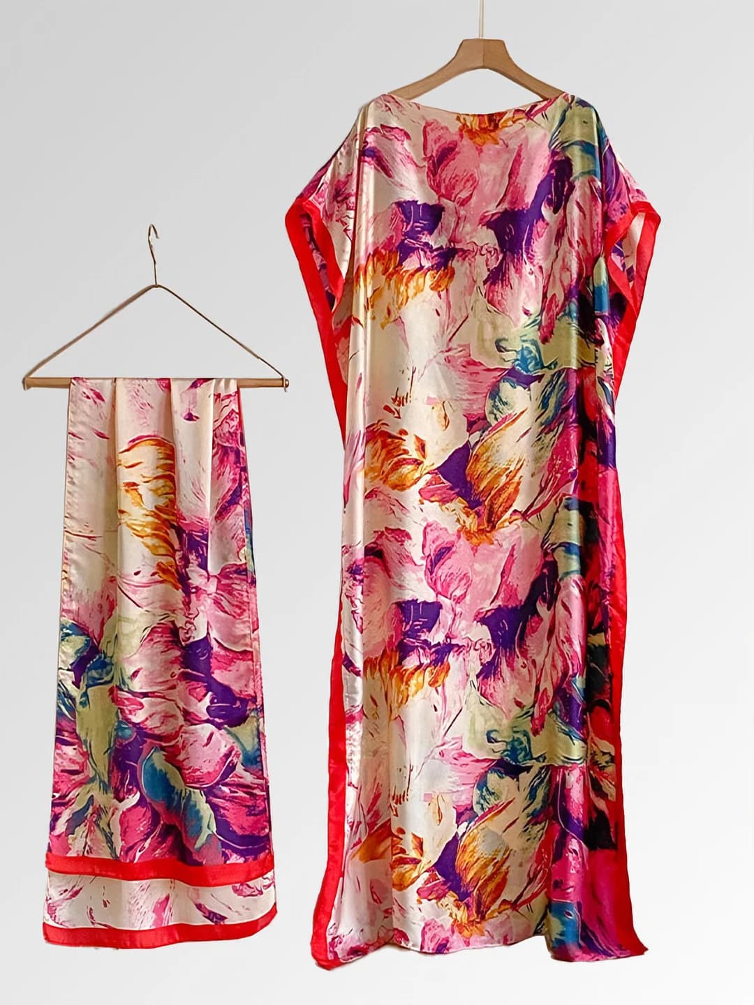 Watercolor floral pink