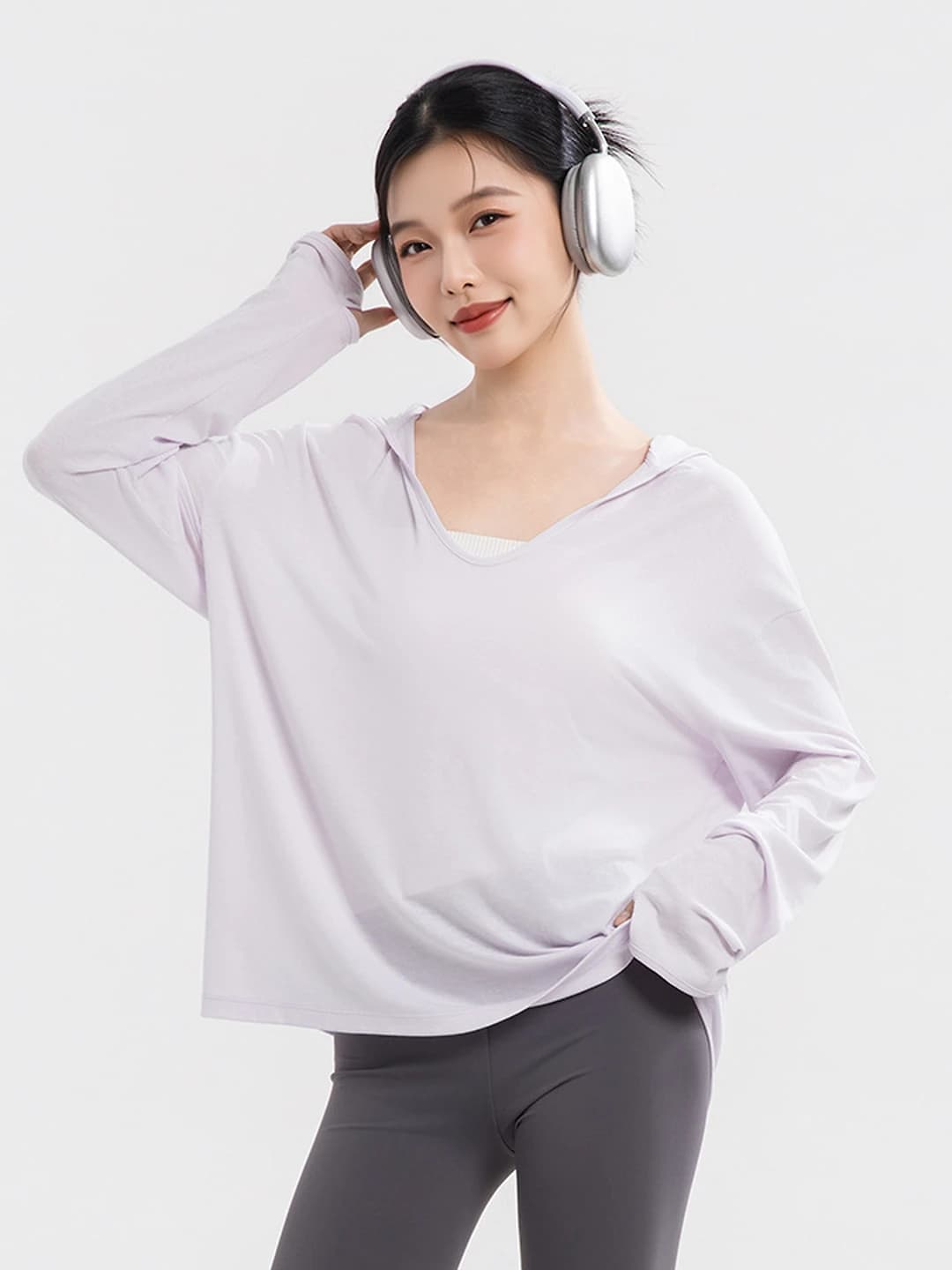 Linen smoky purple