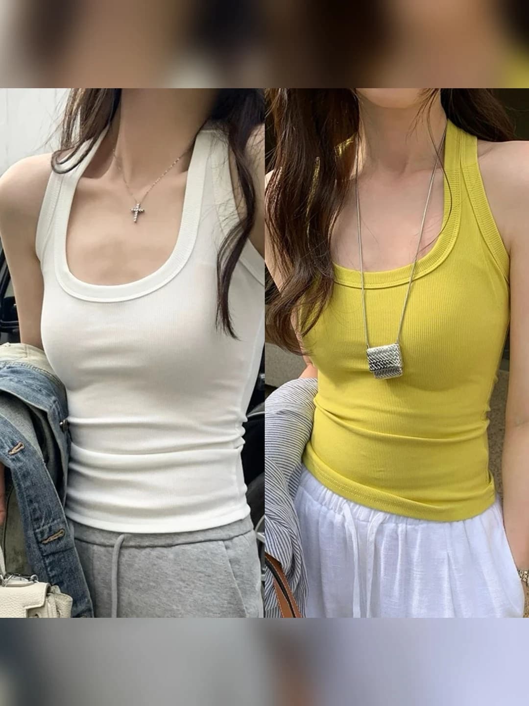 White + Yellow (2 pcs)
