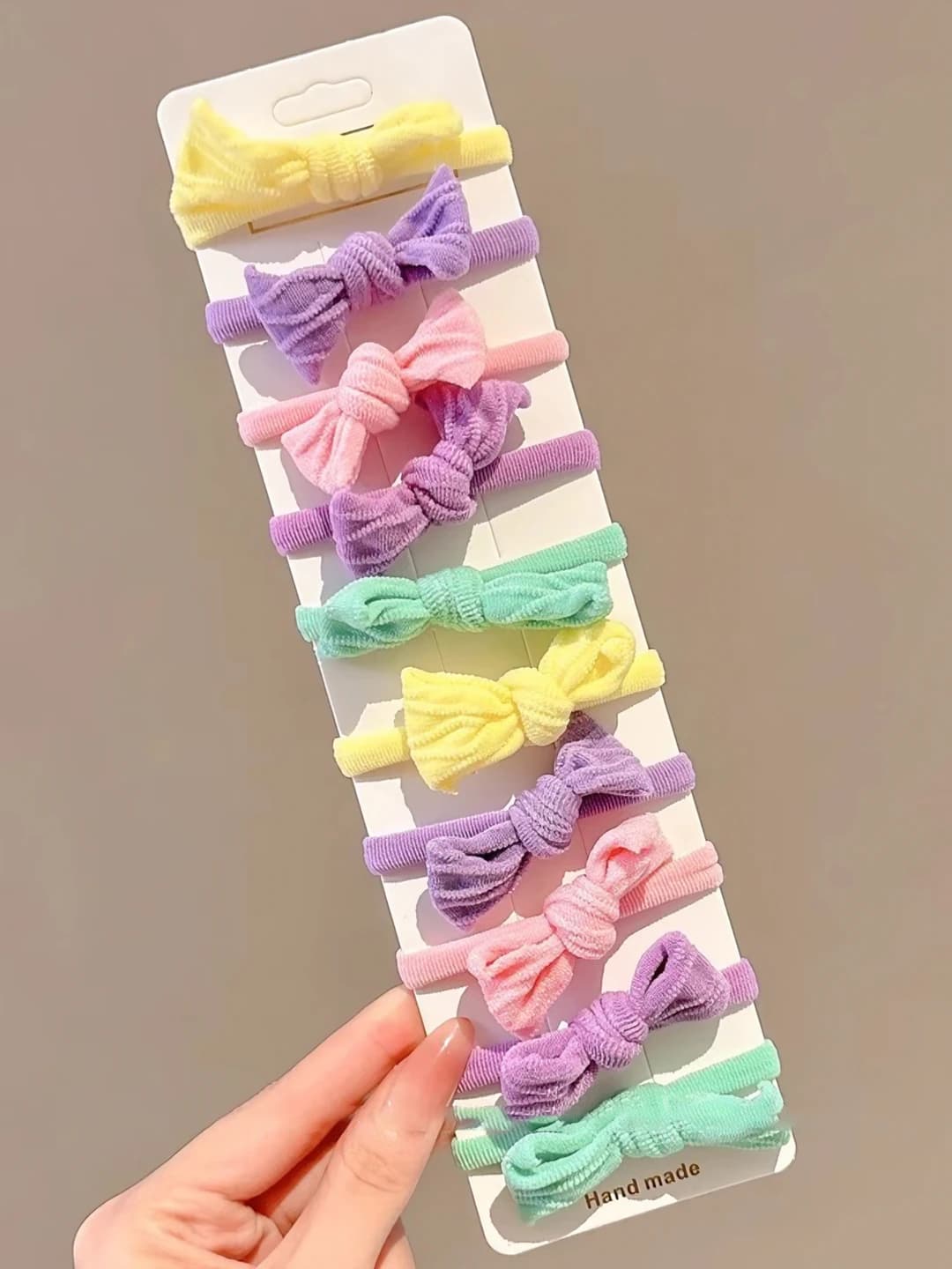 Разноцветный bow 10 шт