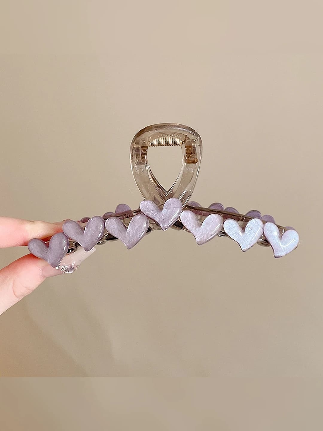Фиолетовое сердце, большой, 13 см