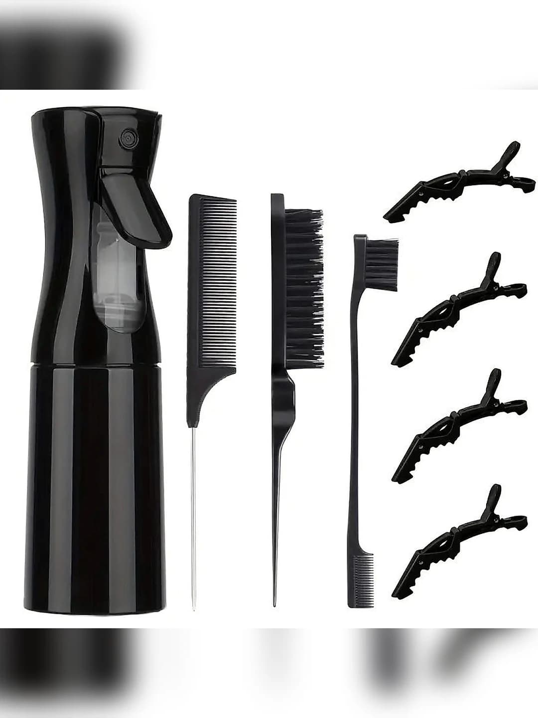 9. Black 8 pcs