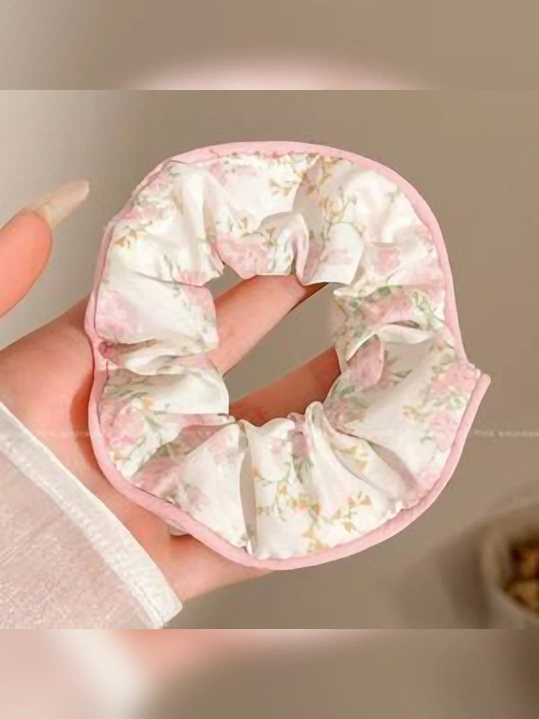 Розово-белый, 10 см