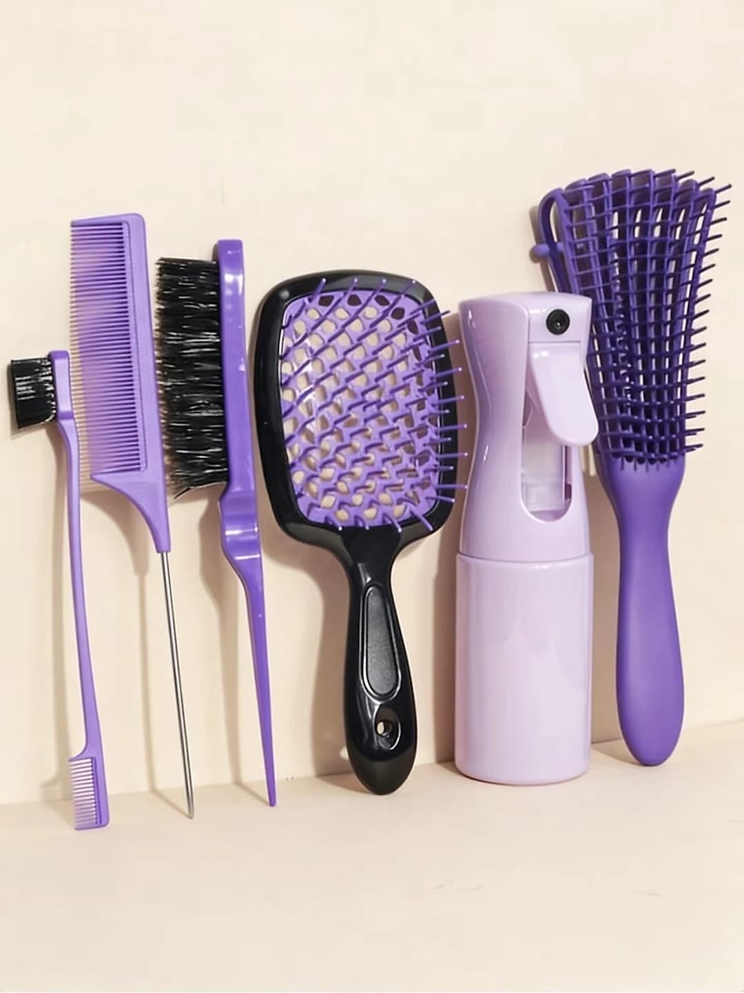 17. Mesh 6 pcs purple