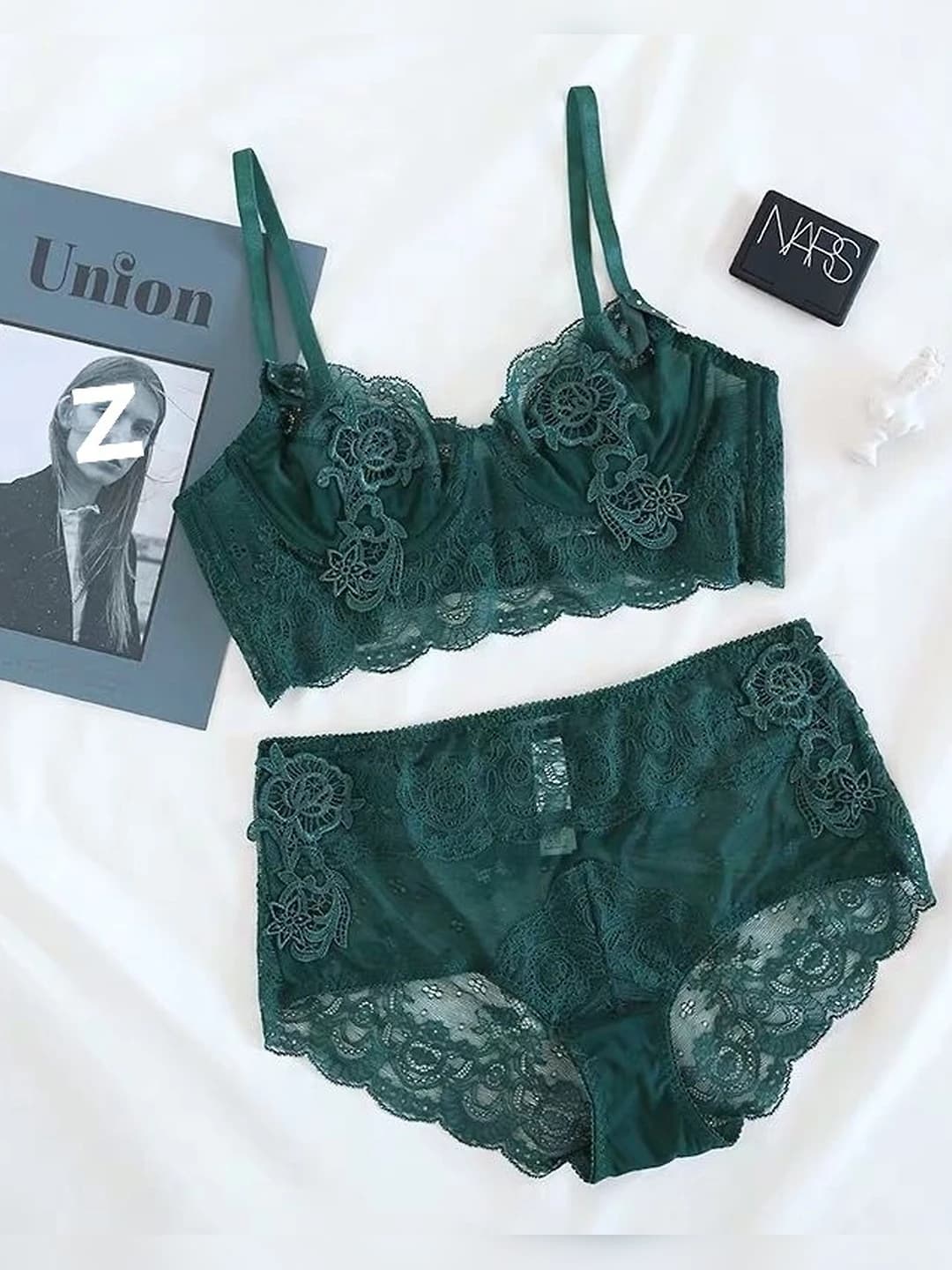Dark green set